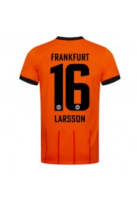 Eintracht Frankfurt Hugo Larsson #16 Voetbaltruitje 3e tenue 2024-25 Korte Mouw